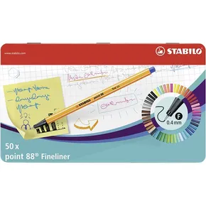 STABILO point 88 50-teiliges Set in der Dose